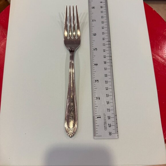 Lenox Unknown Pattern Discontinued Stainless Dinner Forks Flatware Vietnam - Picture 3 of 5